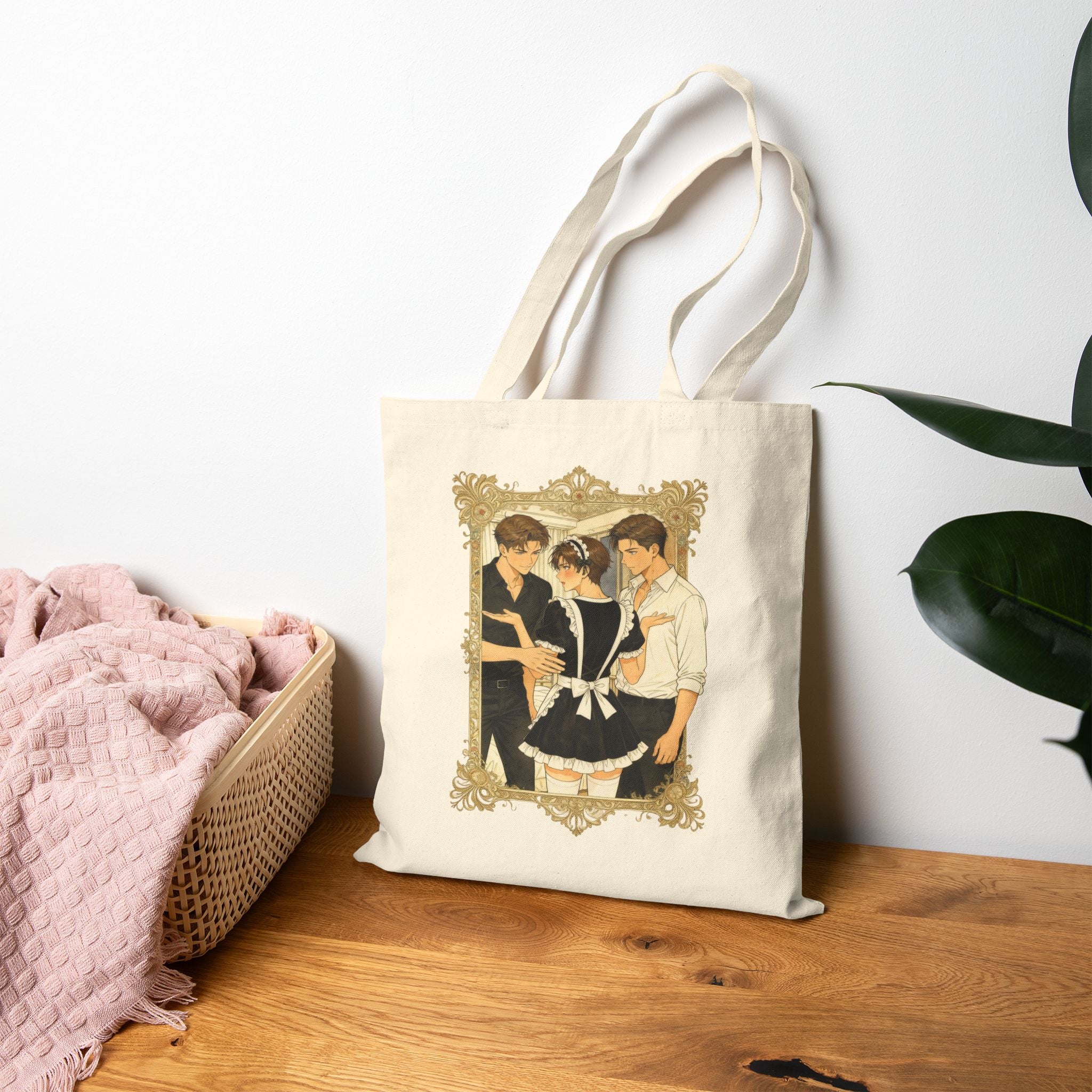 Twins Fell for Me Canvas Tote Bag