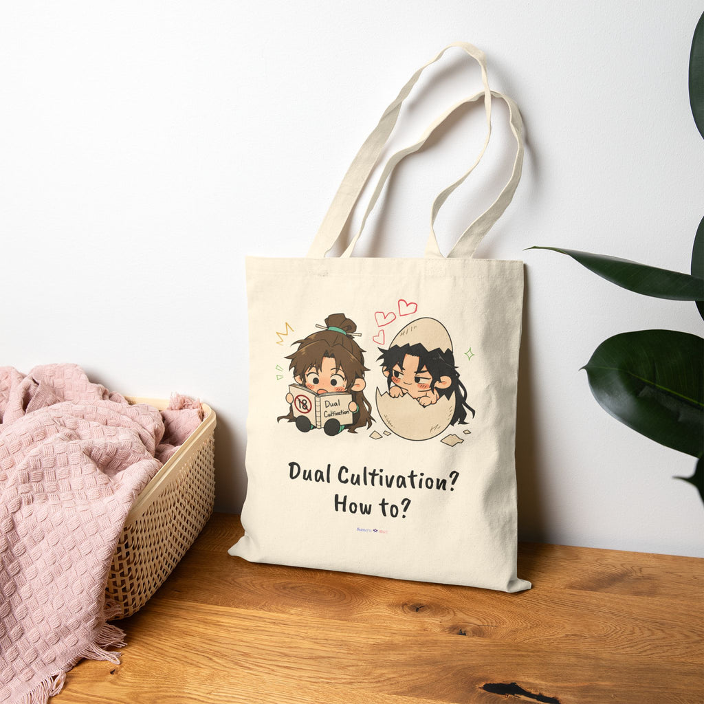 Personalized  Dual Cultivation Study Couple Tote Bag