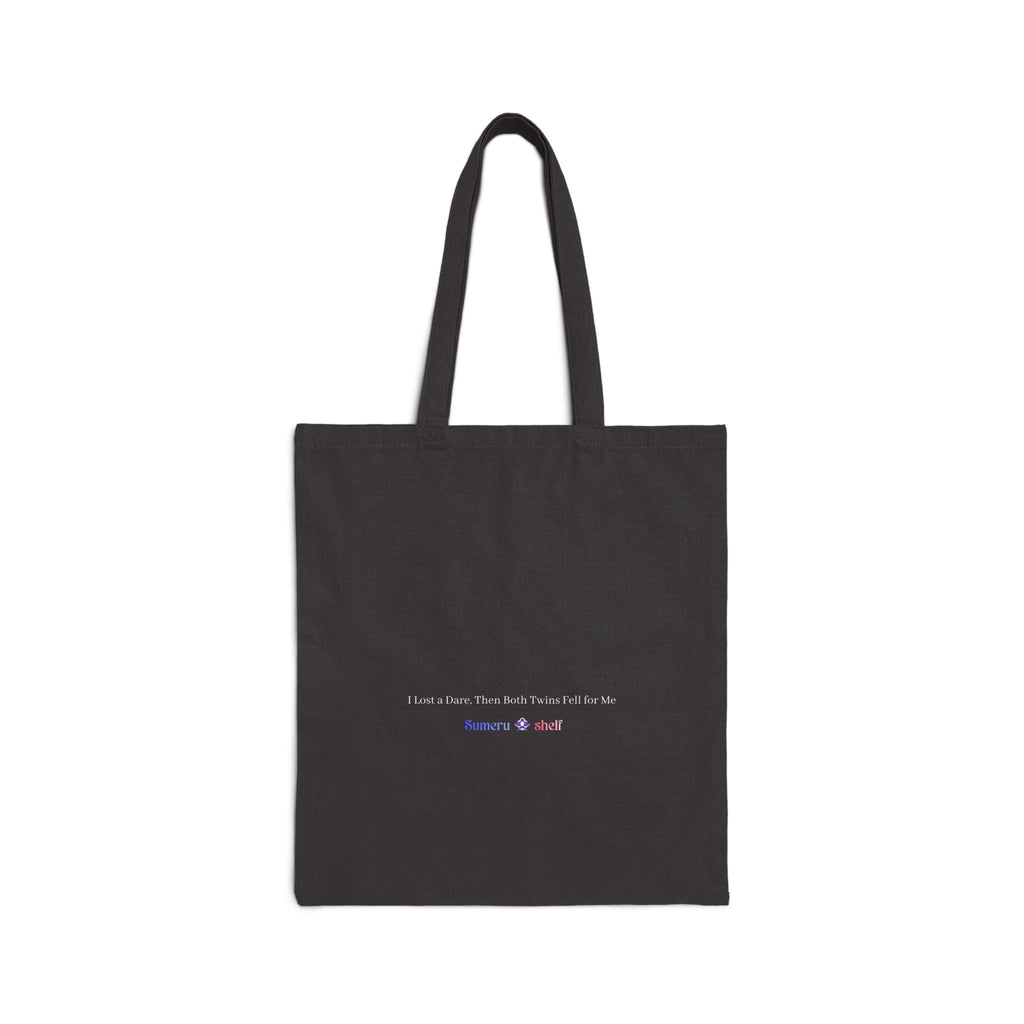 Twins Fell for Me Canvas Tote Bag