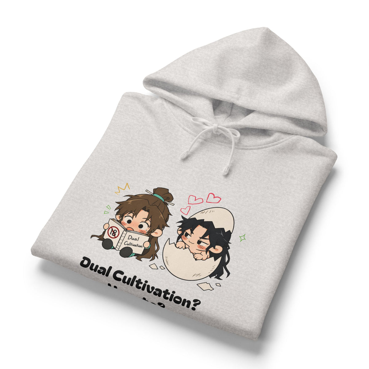 Personalized Dual Cultivation Study Couple Illustration Hoodie