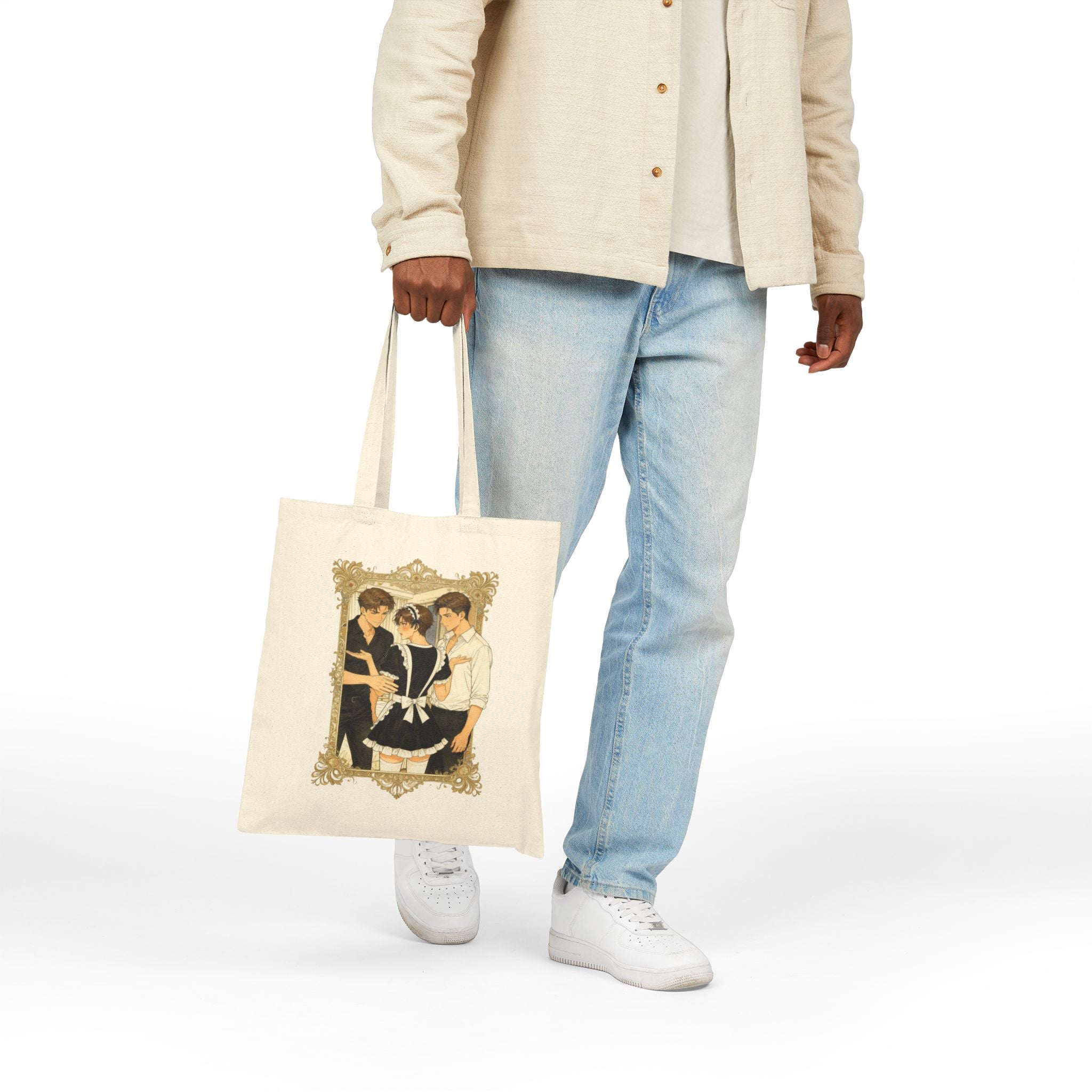 Twins Fell for Me Canvas Tote Bag