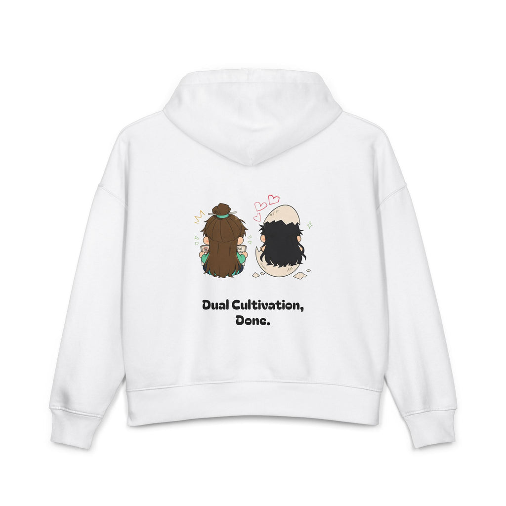 Personalized Dual Cultivation Study Couple Illustration Hoodie