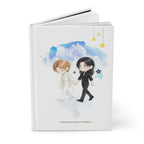 May the Stars Watch Over My King BL | Chibi Royal Couple Hardcover Journal