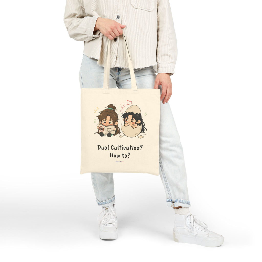 Personalized  Dual Cultivation Study Couple Tote Bag