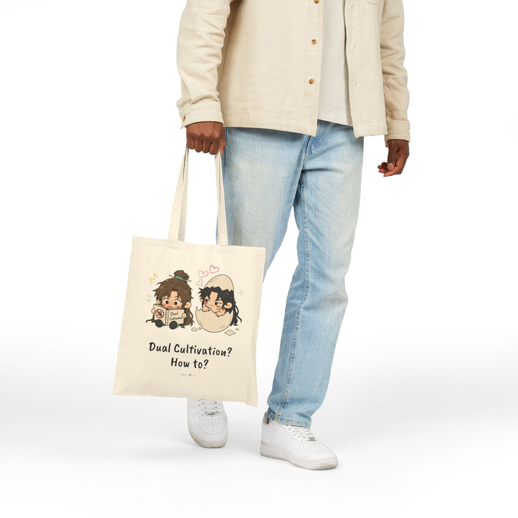 Personalized  Dual Cultivation Study Couple Tote Bag