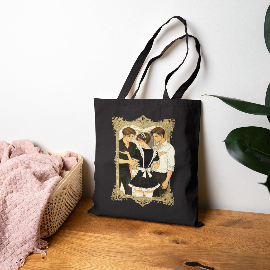 Twins Fell for Me Canvas Tote Bag