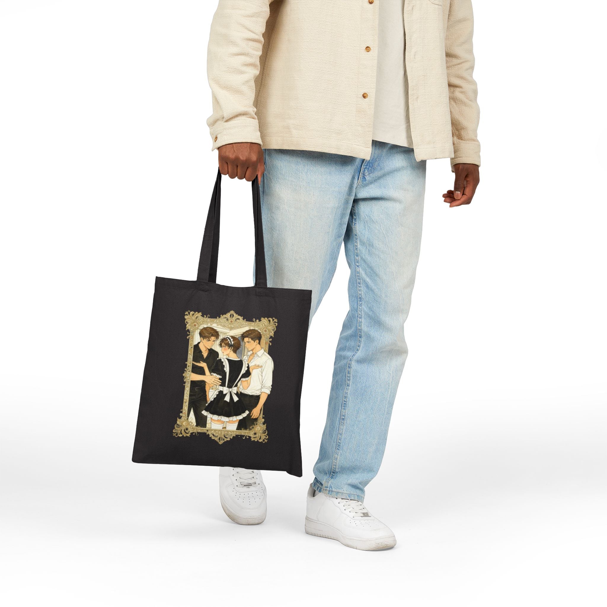 Twins Fell for Me Canvas Tote Bag