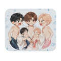 Who is/are Dad of The Little Mermaids? Cute Chibi  Mouse Pad