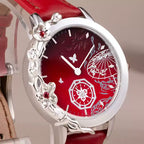 Hua Cheng Red Umbrella Framed Quartz Watch 【US only】