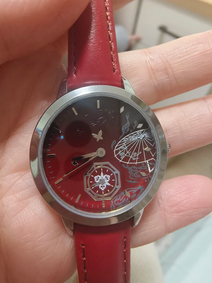 Hua Cheng Red Umbrella Framed Quartz Watch 【US only】