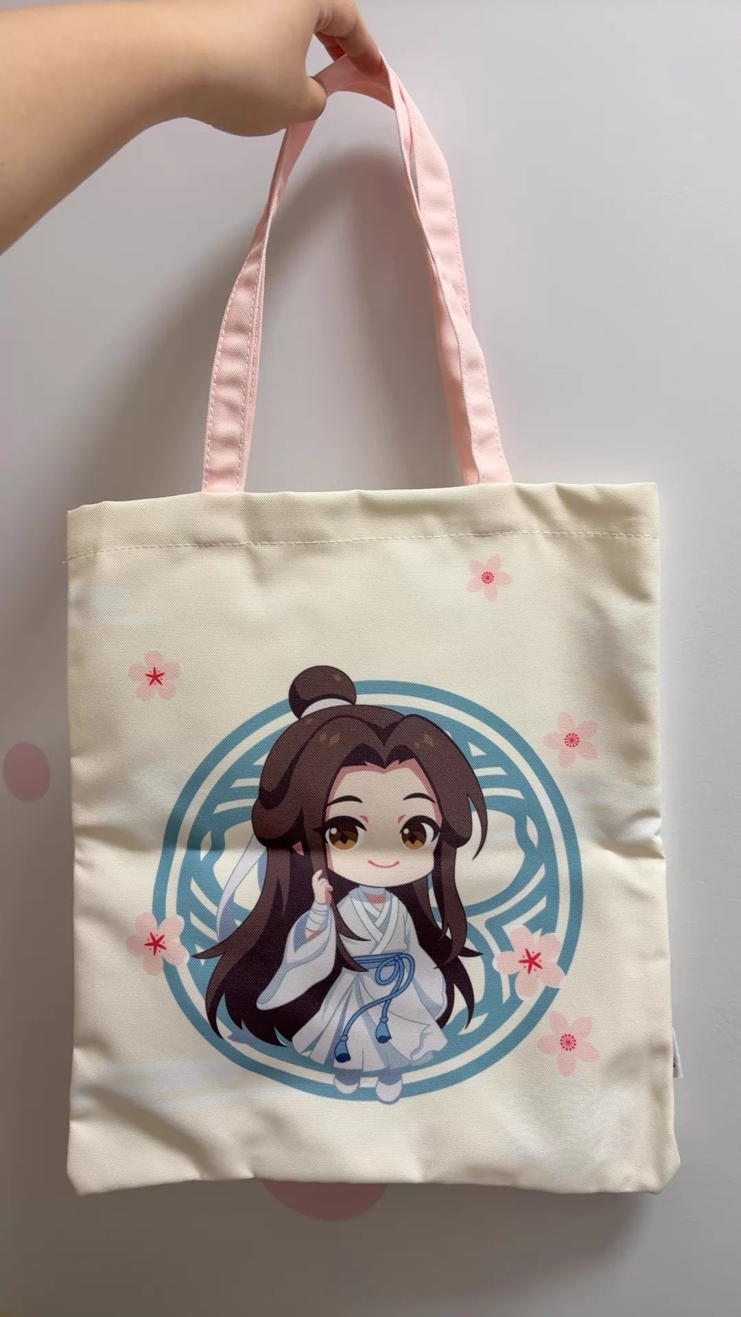 Heaven Official’s Blessing × MINISO Collab Canvas Tote Bag Set of 2
